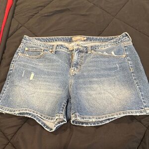 Torrid Light Blue Denim Shorts